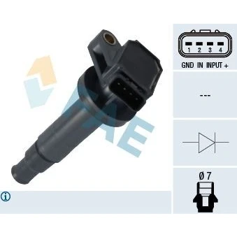 Kuva Sytytyspuola CITROËN, DAIHATSU, PEUGEOT, SUBARU, TOYOTA OE 0K01140305, 0K24040305, 0K95420930