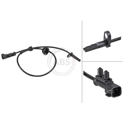 Kuva A.B.S. 30180 ABS Anturi aktiivisensori 665 Musta TESLA: Model S