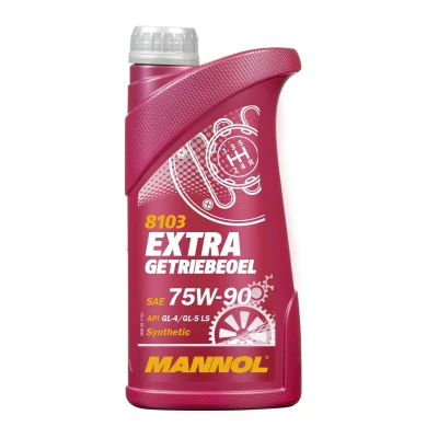 Kuva MANNOL Extra GL5, Getriebeoel MN8103 1 Vaihteistoöljy 75W 90 Synteettinen öljy TOYOTA: Corolla VII FX Hatchback, Avensis I Sedan, VI Sedan