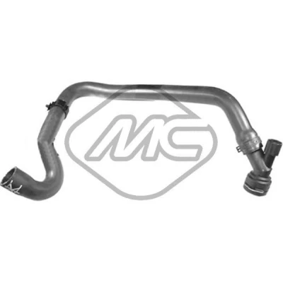 Kuva Jäähdyttimen letku, Alla SEAT CORDOBA, IBIZA III, SKODA FABIA I, Combi VW POLO OE 6Q0122051AK, 6Q0122051BG, 6Q0122051BH