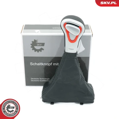 Kuva ESEN SKV 63SKV404 Vaihdekepin nuppi Nahka AUDI: A3 Hatchback, A6 C6 Sedan, A4 B8 Avant