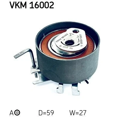 Kuva SKF VKM 16002 Kiristysrulla, Hammashihnat