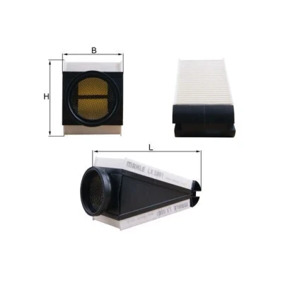 Kuva Ilmansuodatin KNECHT LX 5861