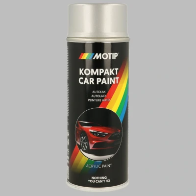 Kuva MOTIP 55290 Ajoneuvo yhdistelmämaali 400ml aerosoli hopea Kompakt silver metallic 12 ml