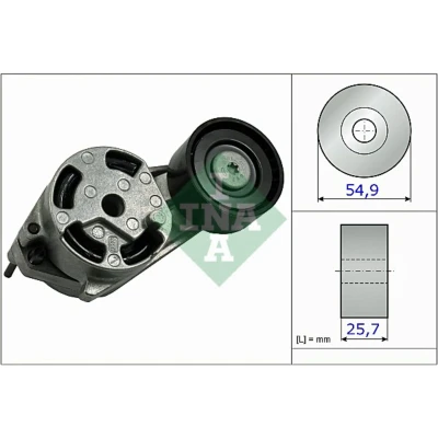 Kuva INA 534 0516 10 Kiristinvarsi, Moniurahihna BMW: 1 Hatchback