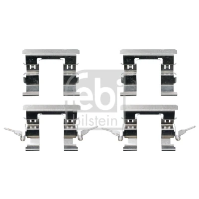 Kuva FEBI BILSTEIN 185271 Tarvikesarja, Jarrupala Taka akseli, Etuakseli NISSAN: Tiida Hatchback, Juke