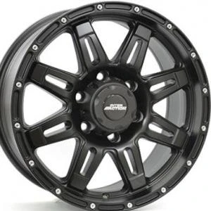 Kuva Inter Action Grabber Matt Black 8x17 6/139.7 ET25 B110.1