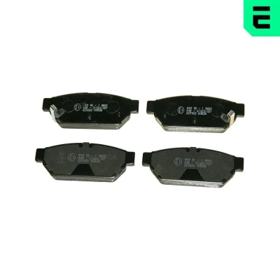 Kuva OPTIMAL BP 09862 Jarrupalat Taka akseli akustisella kulumavaroittimella MITSUBISHI: Carisma Sedan, Hatchback, Lancer 5 Limousine