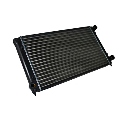 Kuva THERMOTEC D7W004TT Jäähdytin Autoihin ilman ilmastointilaitetta 322 525 32 Käsivaihteisto Jäähdytysrivat mekaan. kiinnitetyt VOLKSWAGEN: GOLF 2