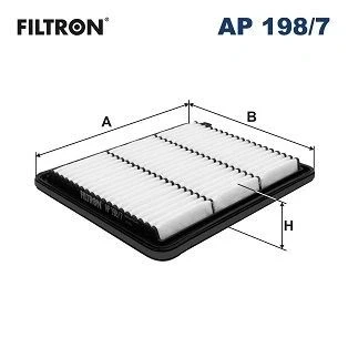 Kuva FILTRON AP 198/7 Ilmansuodatin 22 197 258 Suodatinpanos