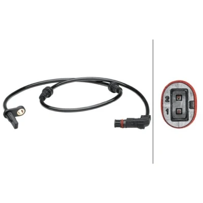 Kuva HELLA 6PU 012 679 351 ABS Anturi aktiivisensori 2 MERCEDES BENZ: C sarja T modell, GLK, Sedan