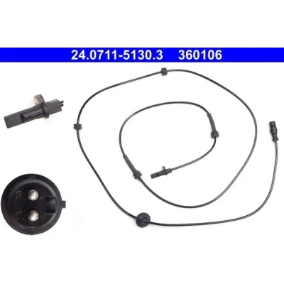 Kuva ATE 24.0711 5130.3 ABS Anturi 1880 FIAT: Doblo I Cargo