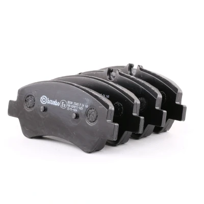 Kuva BREMBO P 24 160 Jarrupalat Kulumisenilmaisemelle Jarrusatulan ruuveilla Ilman tarvikkeita FORD: Transit V363 Van, Mk6 Van