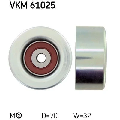 Kuva SKF VKM 61025 Ohjainrulla TOYOTA: Land Cruiser Prado 150, 120, HILUX 3 Pick up, LEXUS: IS 2