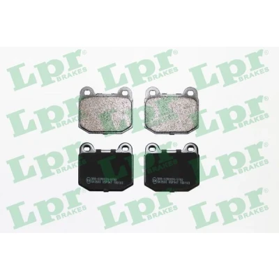Kuva LPR 05P947 Jarrupalat SUBARU: Impreza II Sedan, NISSAN: Skyline Coupe