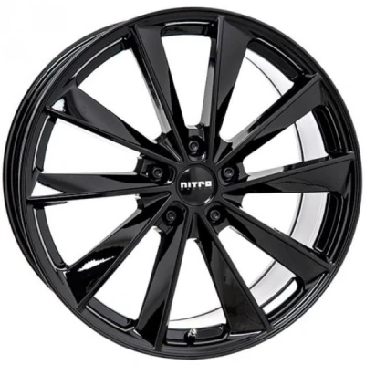 Kuva Nitro Aero FF Gloss Black 8x19 5/112 ET40 B57.1