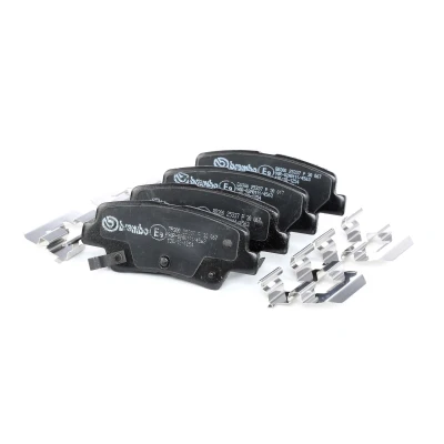 Kuva BREMBO P 30 067 Jarrupalat akustisella kulumavaroittimella Huudonvaimennuspellillä Tarvikkeilla KIA: Optima / K5 Sportswagon, CARENS 4, RIO 3
