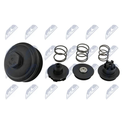 Kuva Kansi, öljynsuodatinpesä AUDI, MITSUBISHI, SEAT, SKODA, VW OE 045 115 433 A, D, 45 A