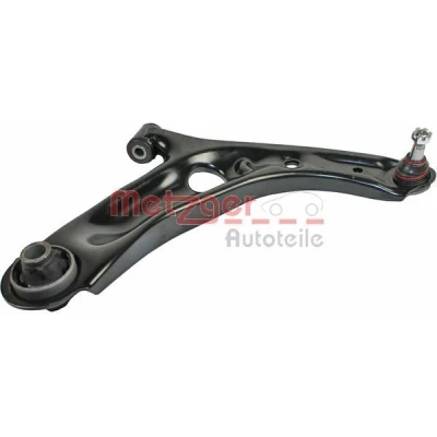 Kuva METZGER 58061202 Alatukivarsi KIT + Alapallo /pallonivelellä, Kumilaakerilla Etuakseli, oikea Poikittaistukivarsi TOYOTA: Aygo, CITROËN: C1 I