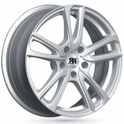 Kuva Racer Wave Light Silver 8x18 5/100 ET38 B57.1