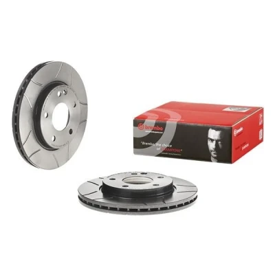 Kuva BREMBO MAX LINE 09.7359.76 Jarrulevyt 260 22 5 lovella, tuuletettu sisältä pinnoitettu hiiliteräs Ruuveilla MERCEDES BENZ: A sarja