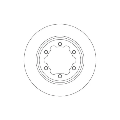 Kuva TRW Jarrulevy 325mm 30mm 6 145mm Tuuletettu Lakattu DF6774S Jarrulevyt