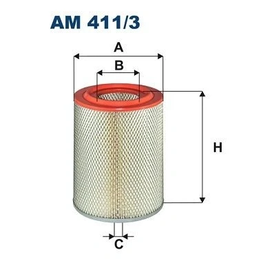 Kuva FILTRON AM 411/3 Ilmansuodatin 250 183 Suodatinpanos