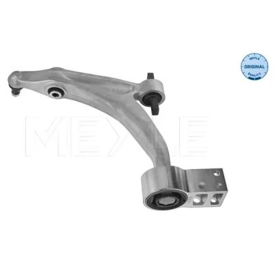 Kuva MEYLE 15 16 050 0011 Alatukivarsi ORIGINAL Quality Alapallo /pallonivelellä, Kumilaakerilla Alla, Etuakseli, vasen Poikittaistukivarsi Alumiini