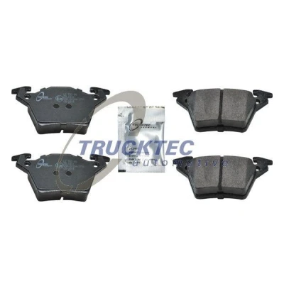 Kuva TRUCKTEC AUTOMOTIVE 02.35.118 Jarrupalat Taka akseli MERCEDES BENZ: Vito Bussi, Van, V sarja