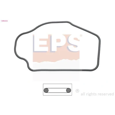 Kuva EPS 1.890.552 Termostaatin Tiiviste Made in Italy OE Equivalent OPEL: Astra G CC, Antara, F CHEVROLET: Nubira Farmari