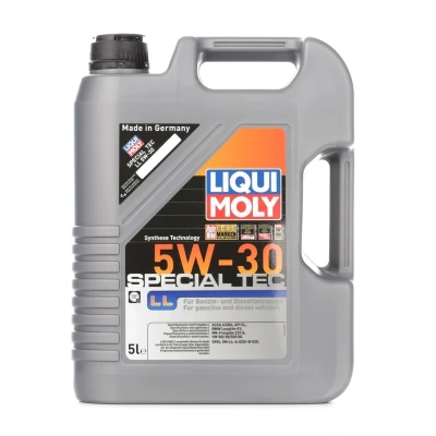 Kuva Liqui Moly Special Tec LL 5W 30 5l Moottoriöljy 1193 BMW: 5 Sedan, 7, Touring, AUDI: A4 B7 Avant, B9 Allroad, HYUNDAI: i20 II Hatchback, ix55