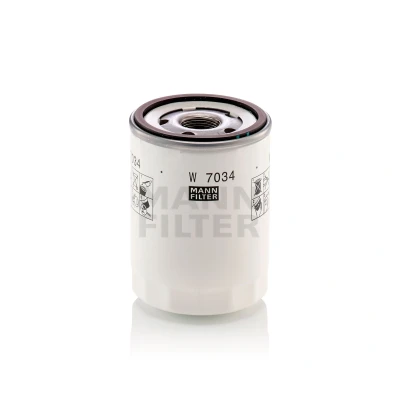 Kuva MANN FILTER W 7034 Öljynsuodatin M 22 X 1.5 6H yhdellä peruutuksenestoventtiilillä Ruuvattava suodatin FORD: Transit Custom V362 Van