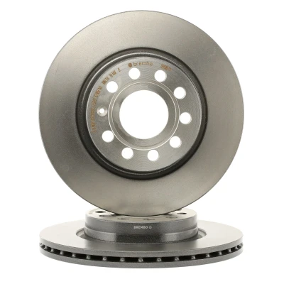 Kuva BREMBO COATED DISC LINE 09.9167.11 Jarrulevyt 280 22 5 tuuletettu sisältä pinnoitettu hiiliteräs Ruuveilla SKODA: Yeti, Octavia 2 Combi
