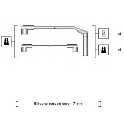 Kuva MAGNETI MARELLI 941285040867 Sytytysjohto