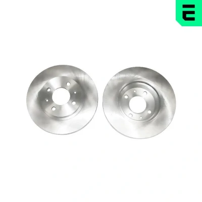 Kuva OPTIMAL BS 7696C Jarrulevyt Etuakseli 255,5 19 4/6 Tuuletettu pinnoitettu HYUNDAI: Getz