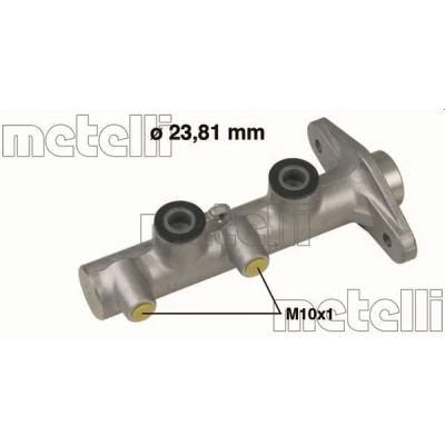 Kuva METELLI 05 0586 Jarrupääsylinteri 23,81 Alumiini