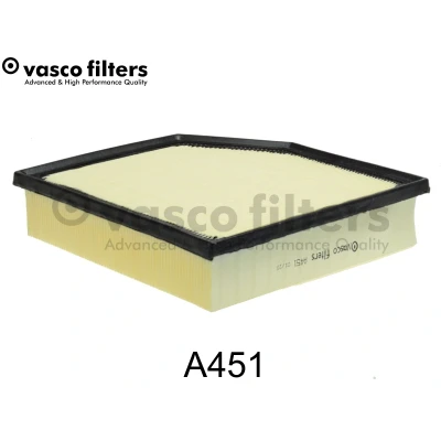 Kuva DAVID VASCO A451 Ilmansuodatin 55 231 233 suorakulmainen (rectangular) Suodatinpanos