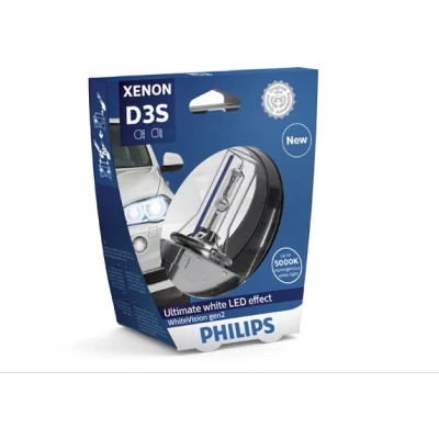 Kuva Xenon lamppu PHILIPS WhiteVision gen2 D3S PK32d 5 LAND ROVER, JEEP, VOLVO, DODGE, SEAT, KIA, CHEVROLET, PORSCHE, VW, MERCEDES BENZ, JAGUAR, OP