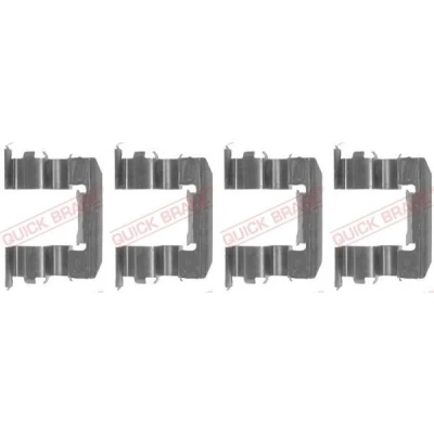 Kuva Tarvikesarja, jarrupala, Etuakseli HYUNDAI, KIA, NISSAN, SSANGYONG OE