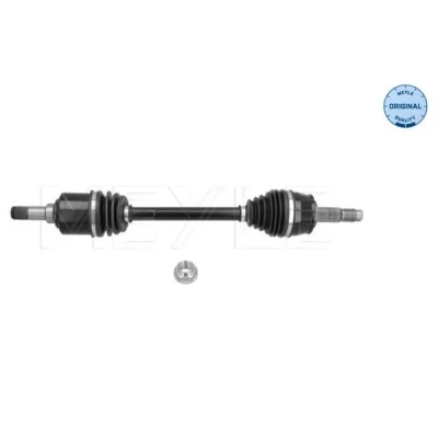 Kuva MEYLE 214 498 0102 Vetoakseli Etuakseli, vasen 615 24,5 ABARTH: 500 / 595 695 Hatchback