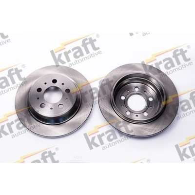 Kuva KRAFT 6056350 Jarrulevyt 288, 288,0 12,0 5 täysi VOLVO: S60 I, V70 2, XC70 I Cross Country