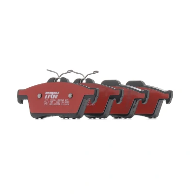Kuva TRW DTEC COTEC GDB1621DTE Jarrupalat Ei kulumisenilmaisimelle FORD: FOCUS 2 Kombi, 2, 3 Turnier, VOLVO: V50, S40 II, C30