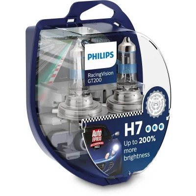 Kuva Halogeenilamppu PHILIPS RacingVision GT200 H7 PX26d BMW, ROVER, HONDA, DACIA, LAND VOLVO, SUBARU, SSANGYONG, ALPINA, SUZUKI, SAAB, IVECO, REN