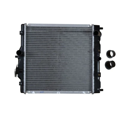 Kuva NRF EASY FIT 506750 Jäähdytin Alumiini 349 346 24 adapterilla Jäähdytysrivat juotetut HONDA: HR V I, CIVIC 5 Coupe, 6 Aerodeck