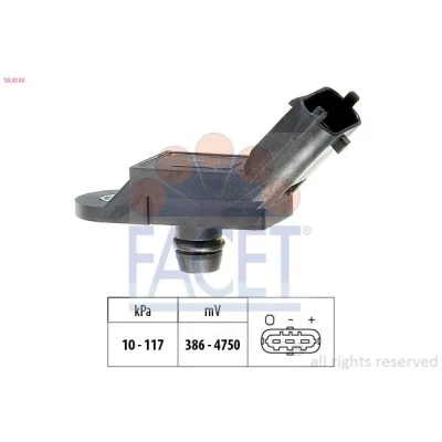 Kuva FACET 10.3133 Paineilma Anturi, Korkeus Made in Italy OE Equivalent LANCIA: Thesis