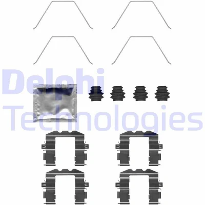 Kuva DELPHI LX0705 Tarvikesarja, Jarrupala HYUNDAI: Kona SUV, Tucson, KIA: Sportage IV, VOLVO: XC60 II