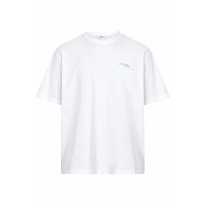 Kuva Redefined Rebel Jordan TEE BOXY FIT Printtipaita, Koko: Large, Snow white