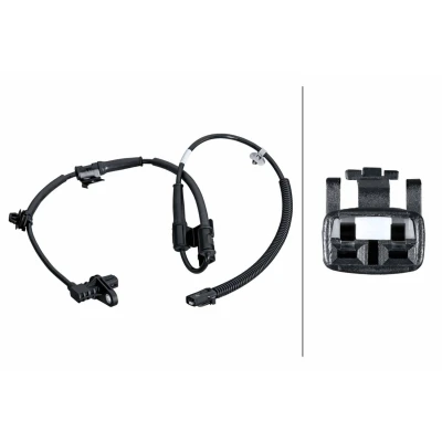 Kuva HELLA 6PU 358 251 071 ABS anturi Etuakseli johdon kiinnikkeet Hall 2 napaa 951mm