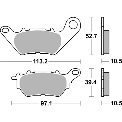 Kuva BREMBO Carbon Ceramic, Road 07YA53CC Jarrupalat Takana