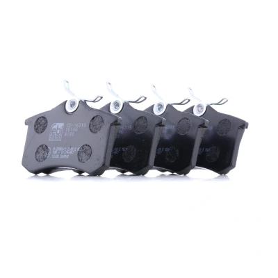 Kuva FEBI BILSTEIN 16146 Jarrupalat Taka akseli Ilman kulumisenilmaisinta AUDI: A4 B6 Avant, Sedan, B7 PEUGEOT: 307 Hatchback, SW